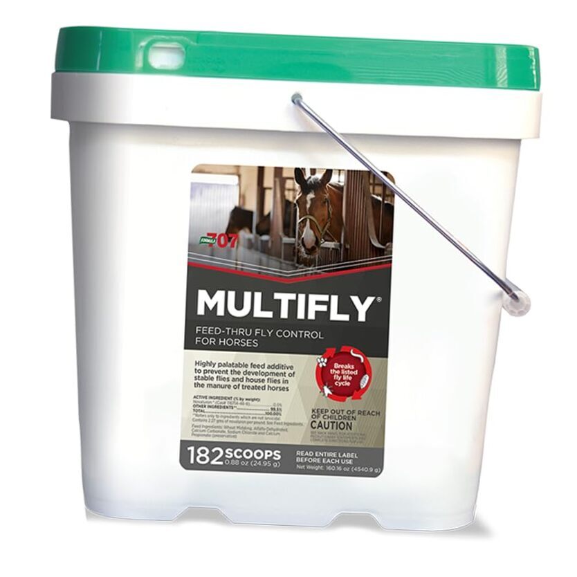 MultiFly Feed-Thru Fly Control Pellets for Horses – Palatable & Safe Fly 10 lb