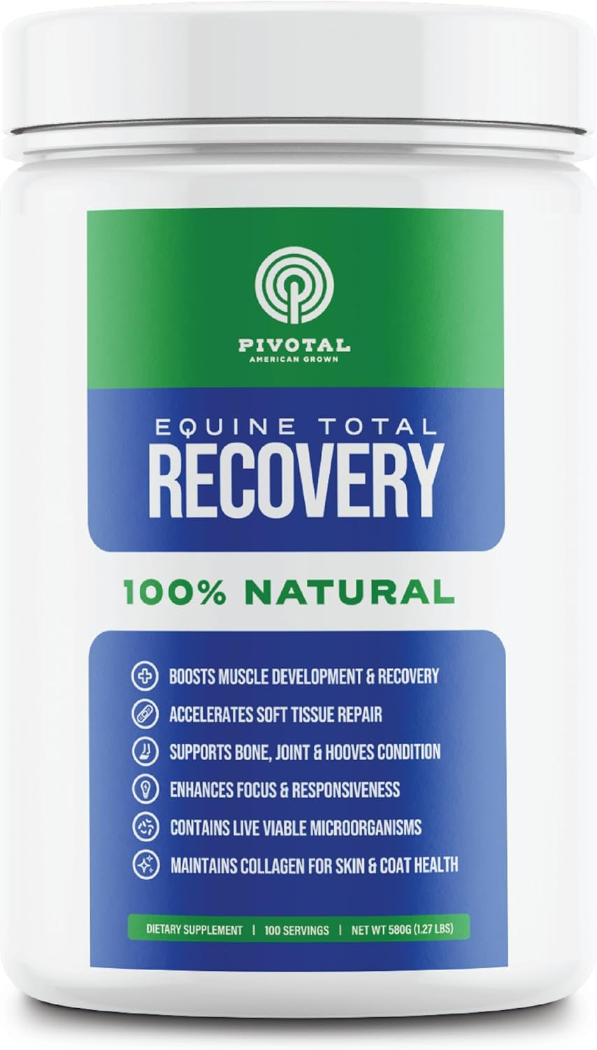 Feeds Equine Total Recovery Supplement – 9 Amino Acids & Probiotics for Horses |