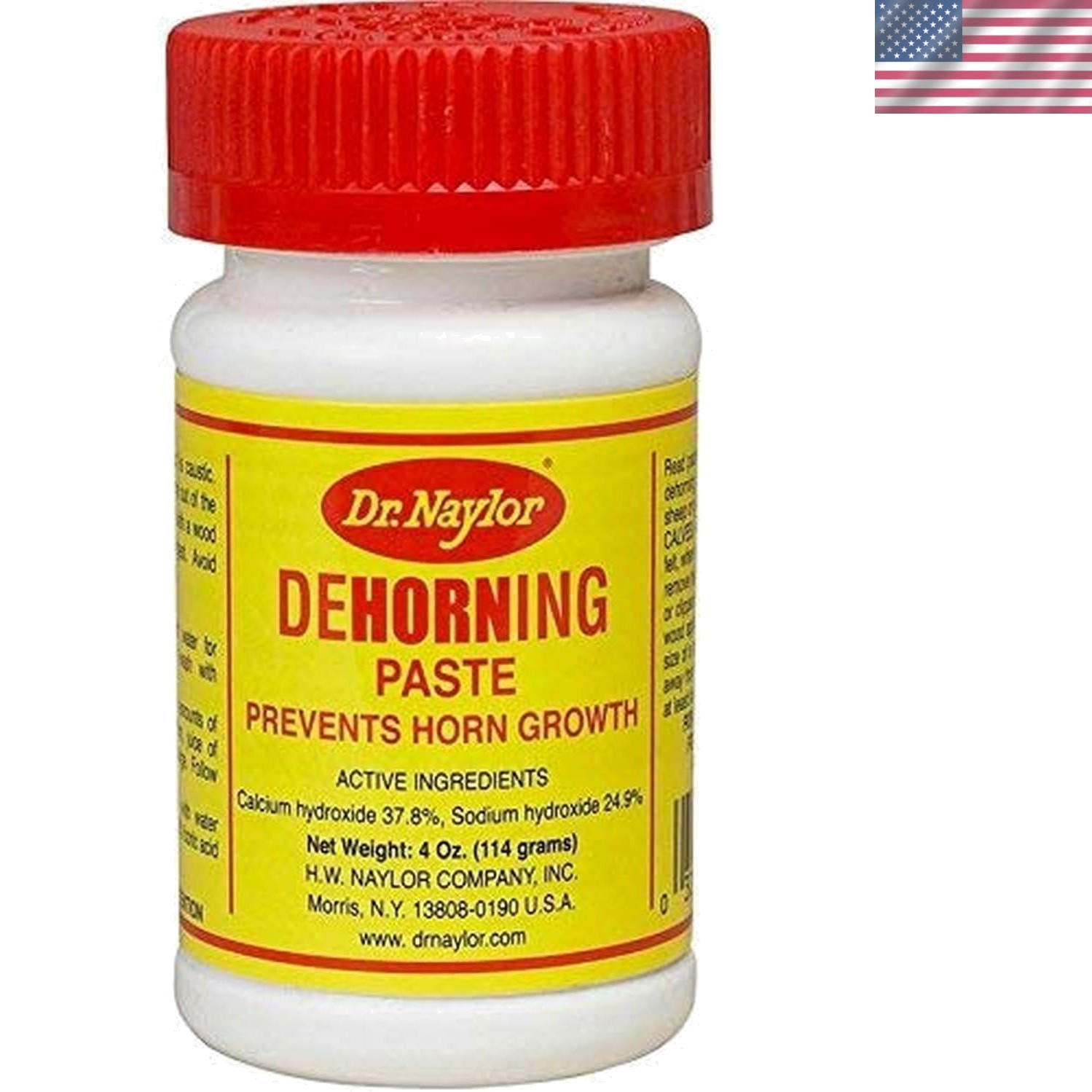 Naylor H W Co Dehorning Paste, 4 oz – Effective Grooming for Your Livestock