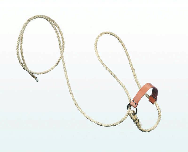 Beiler Cattle Halter W Lead & Leather 1/2 Inch Null