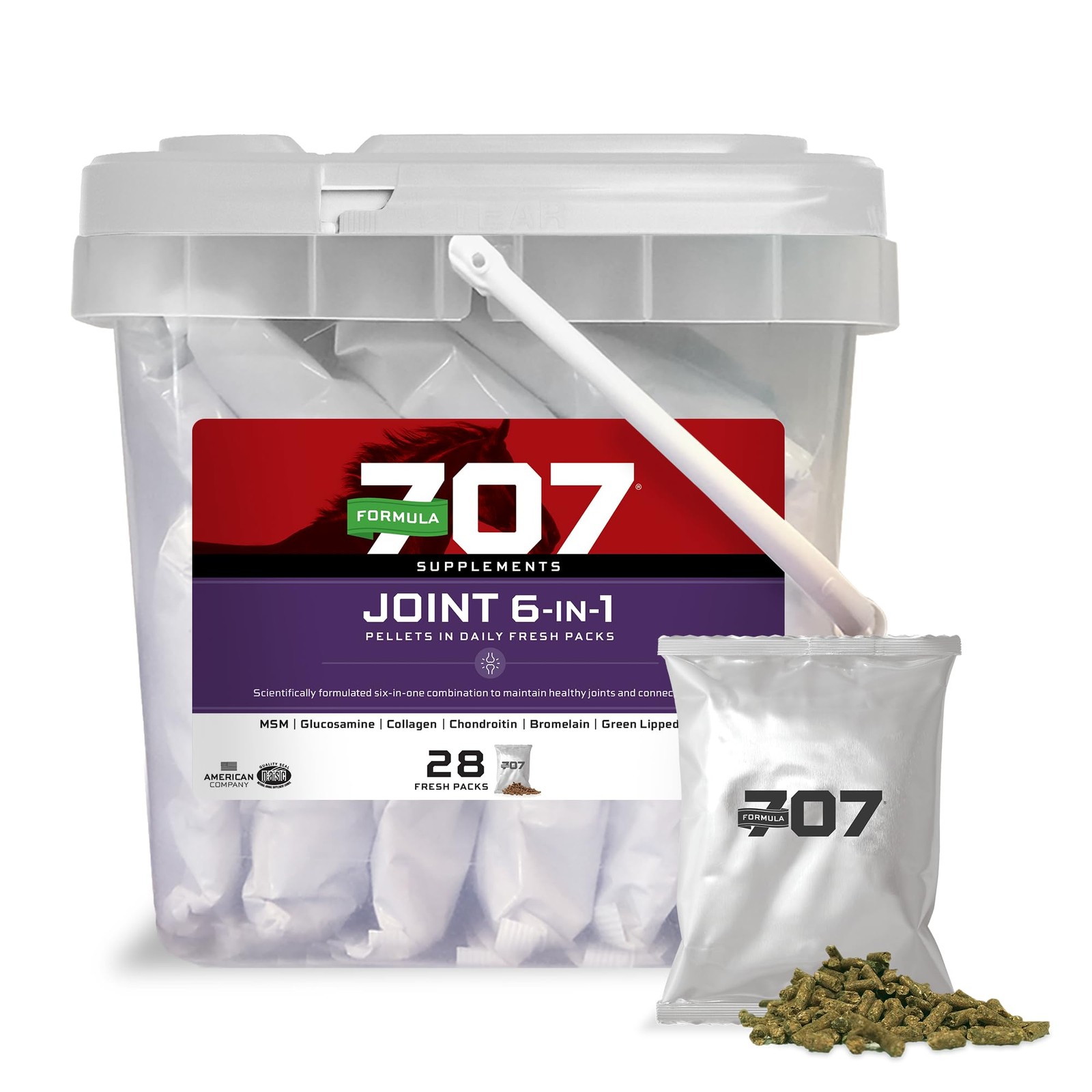 Joint 6in1 Equine , Daily Fresh Packs – Support for Joint Integrity and Infla…