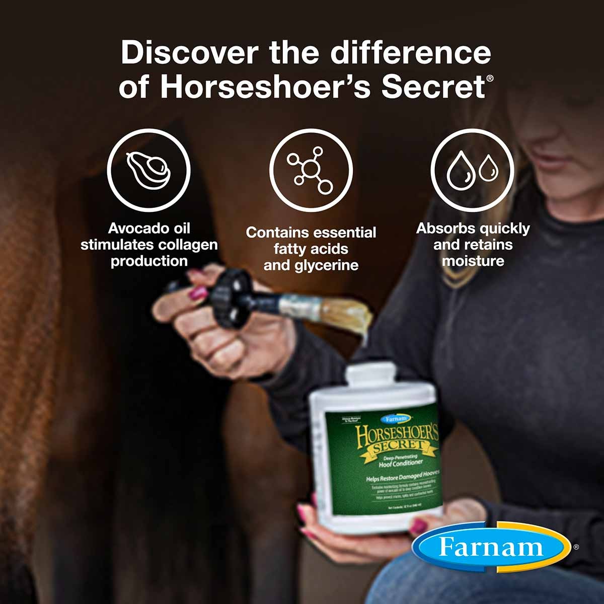 Horseshoer’s Secret Hoof Cond – 32 oz. FAHD