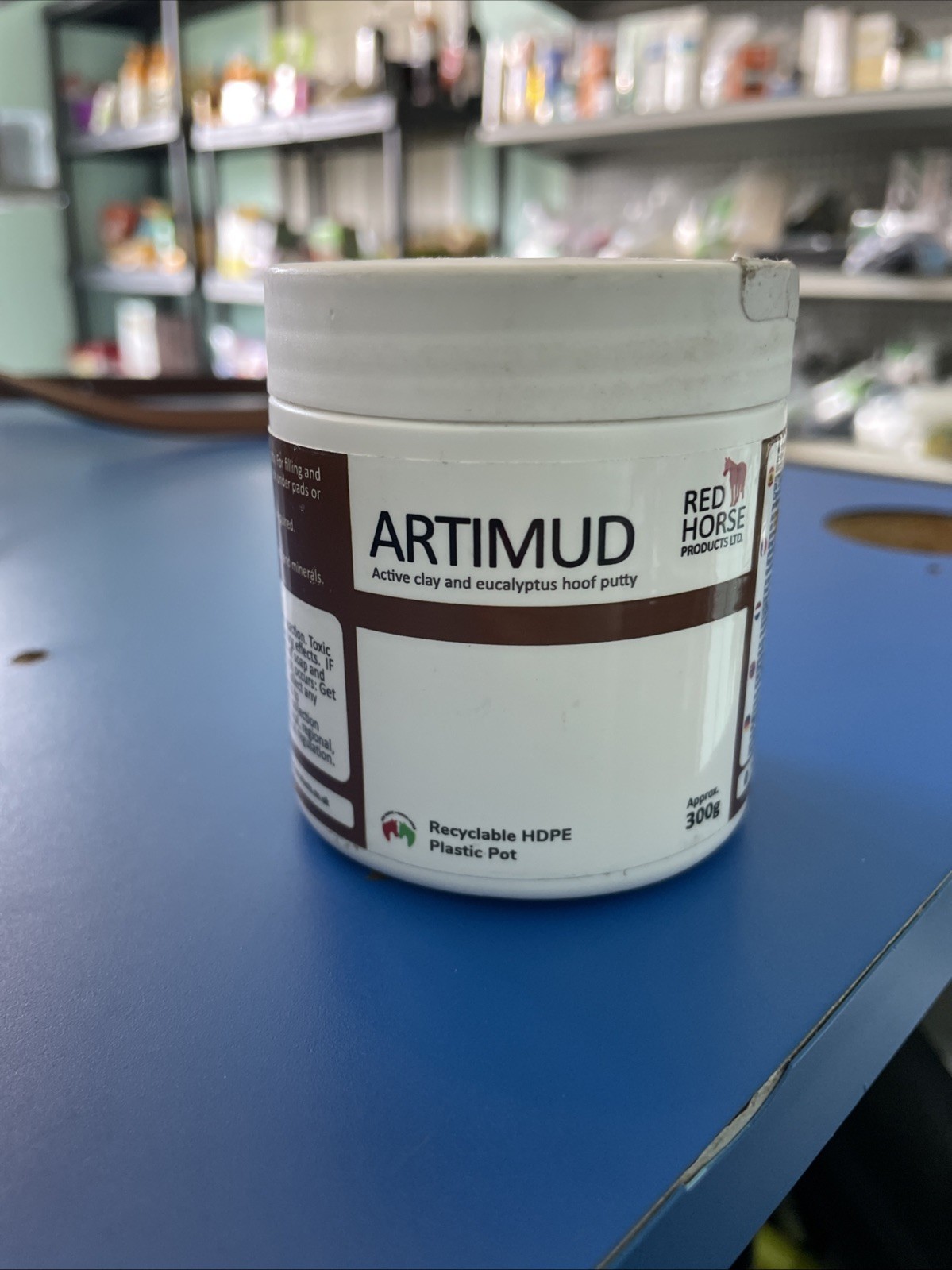 Artimud Natural Hoof Clay for Horses Long Lasting Protection Healthy Hooves 80g