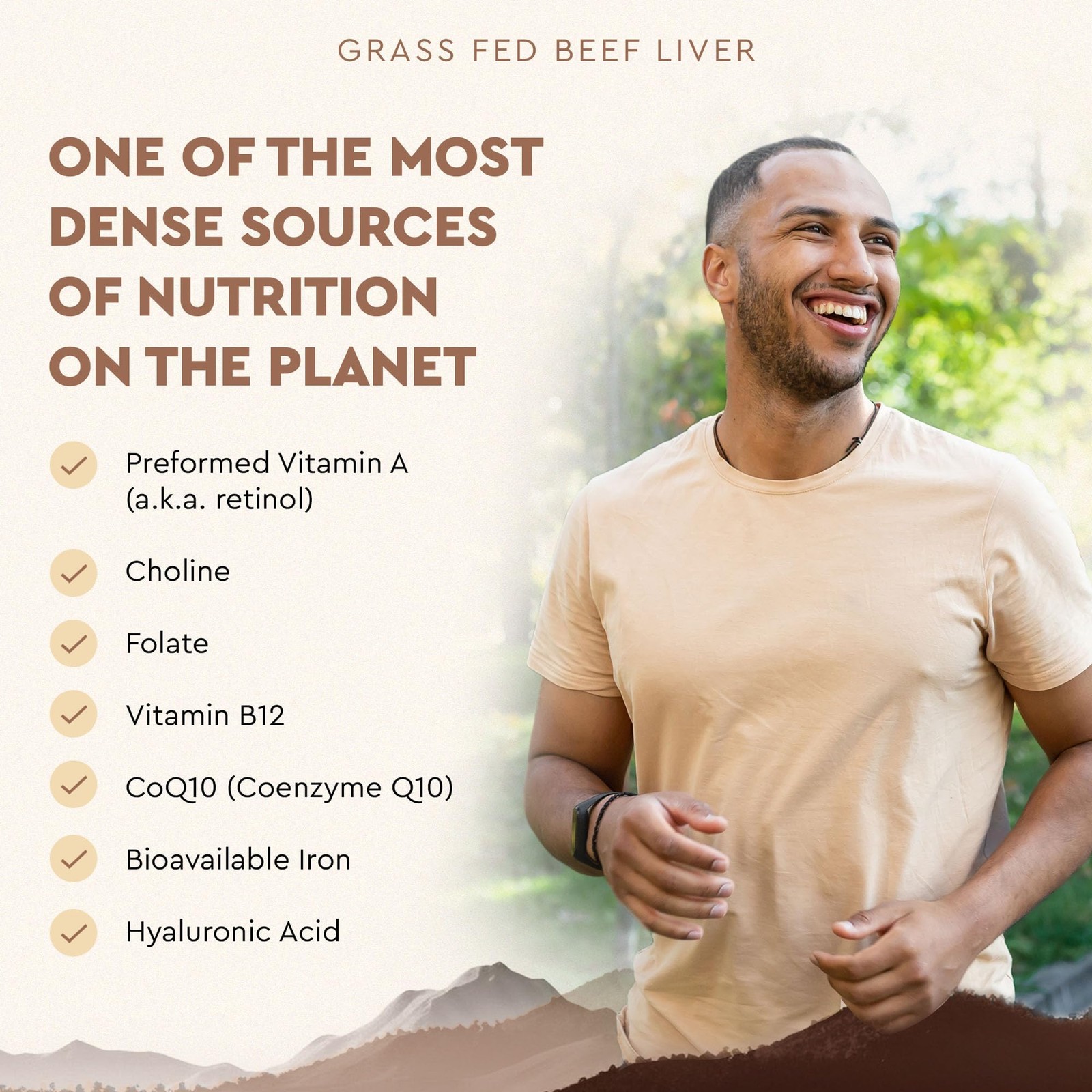 Ancestral Supplements Grass Fed Beef Liver 180 180 Count (Pack of 1)