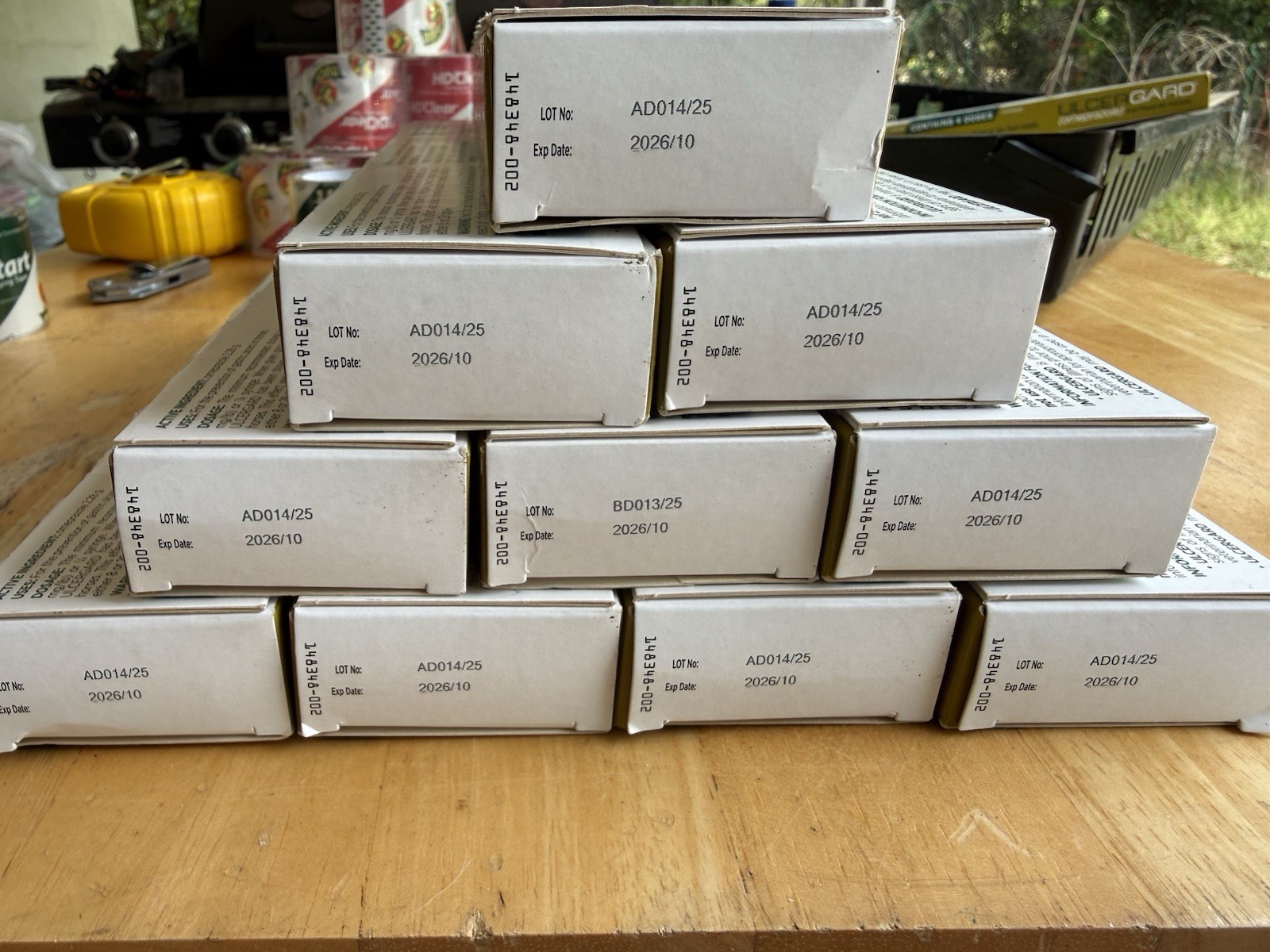 10 Boxes Of ULCERGARD Treatment Oral Paste Horses 40 Total Doses X 9/26& 10/26