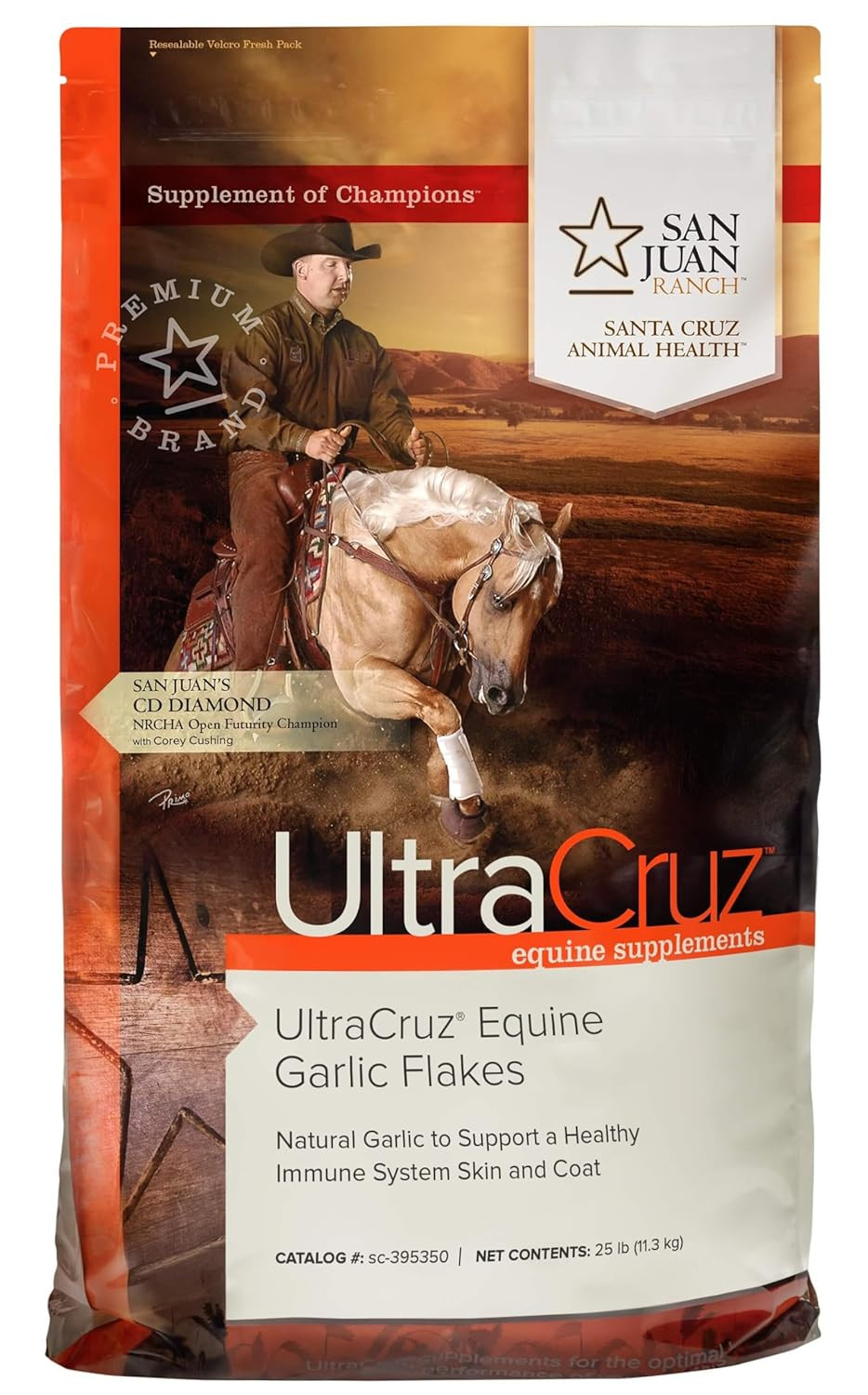 ® Equine Garlic Flakes, 25 Lb