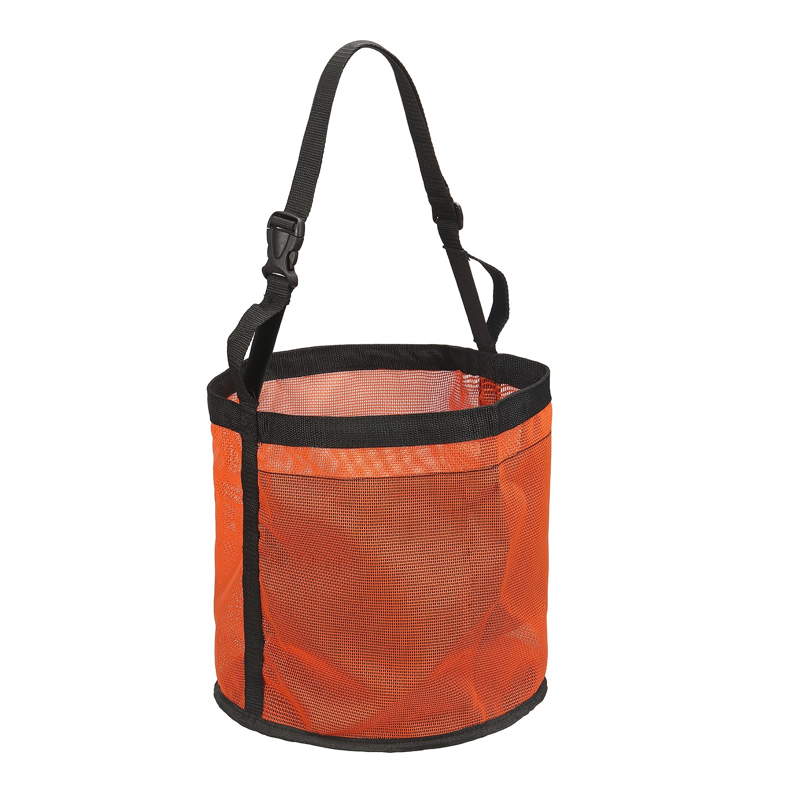 Horse Feed Bag, (Orange, L), Intended for Horse Feeding Grain