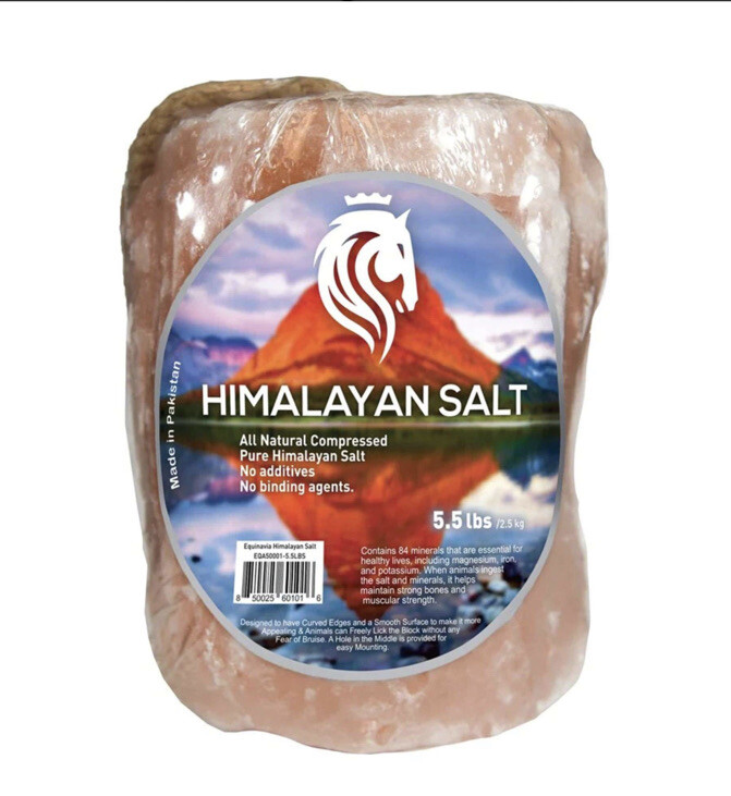 Equivania Himalayan Salt 5.5 Lbs. Lick On A Rope -Horze