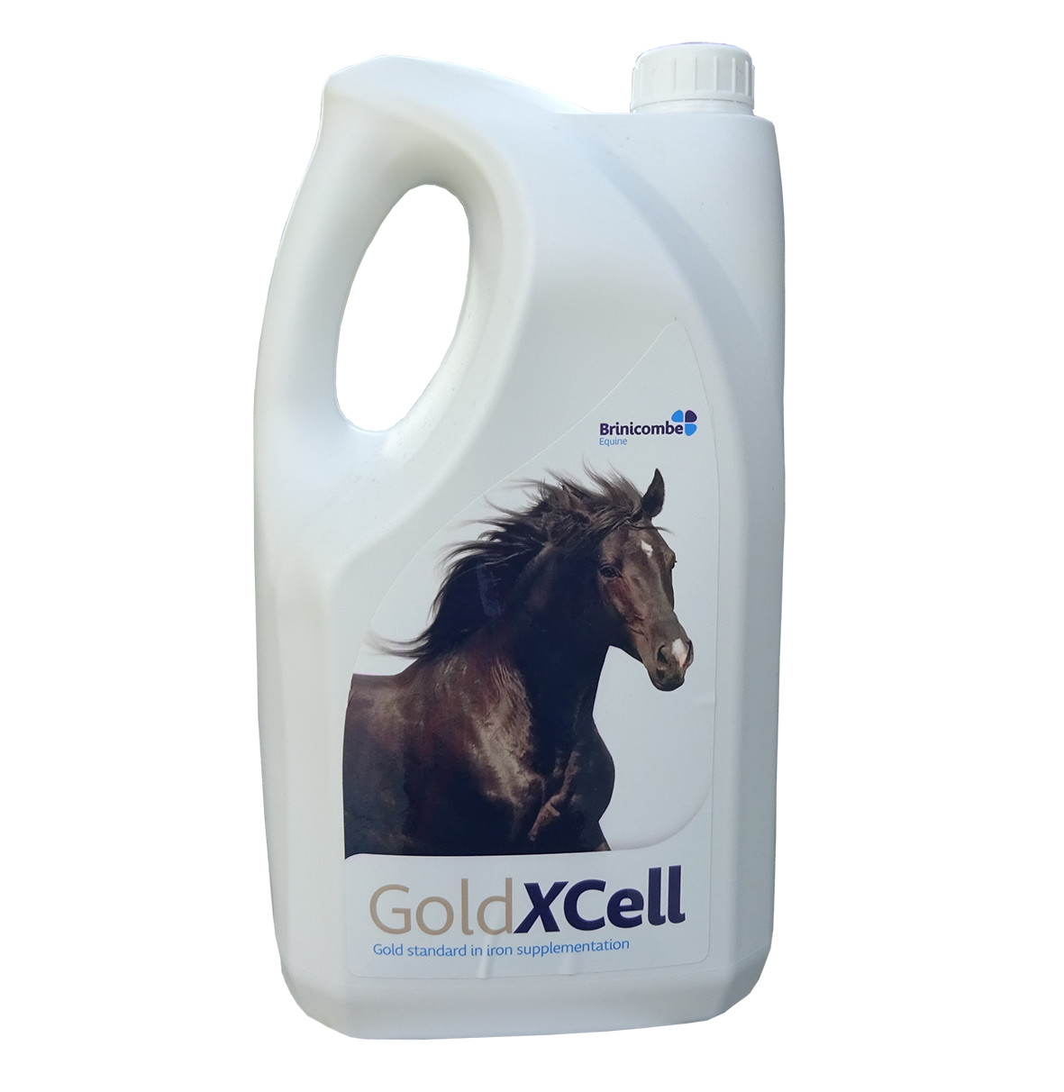 GoldXCell Liquid Iron Supplement for Horses -Premium Liquid Iron & Vitamin 5 Ltr