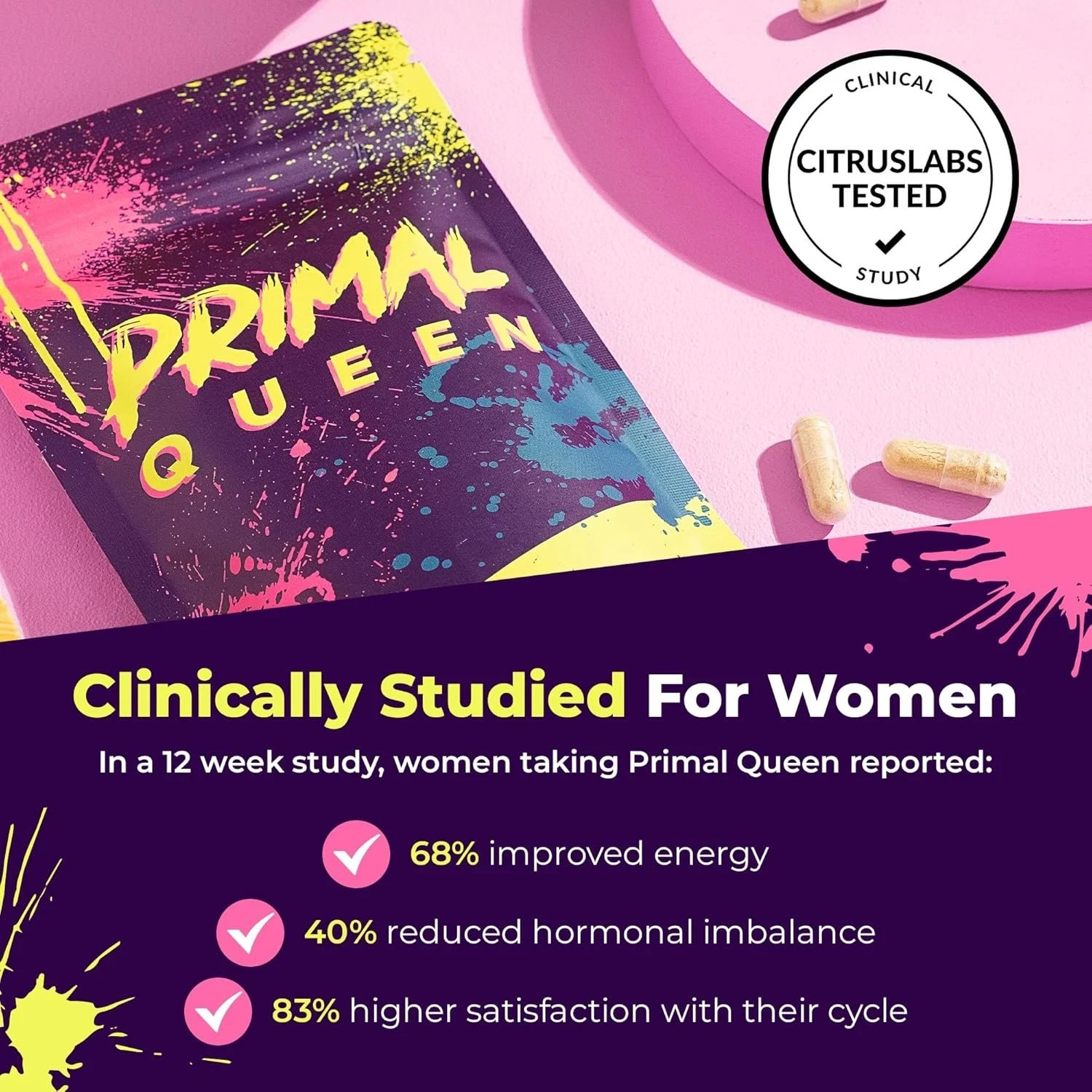 Primal Queen Female-Optimized Beef Organ Superfood Supplement (Heart, & 3 More)