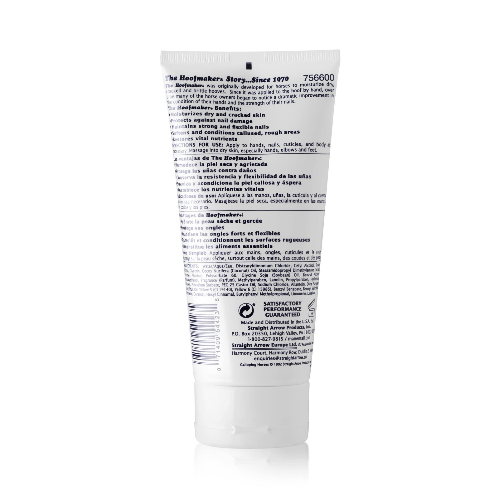 Mane ‘n Tail Hoofmaker Hand & Nail Therapy Lotion 6 Ounce Tube