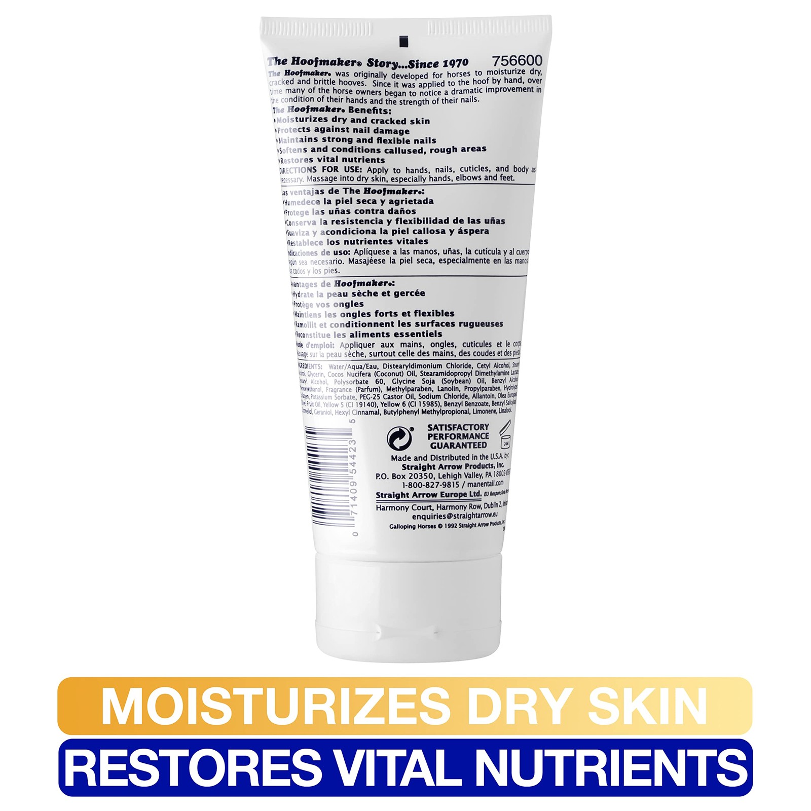 Mane ‘n Tail Hoofmaker Hand & Nail Therapy Lotion 6 Ounce Tube