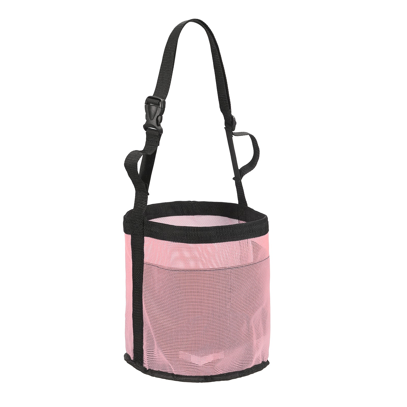 Horse Feed Bag, (Pink, M), Intended for Horse Feeding Grain