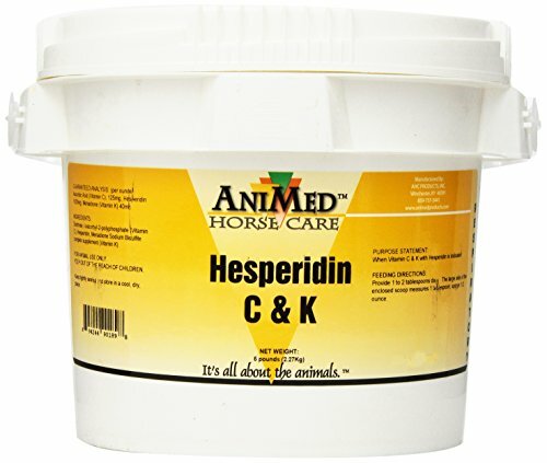 VITAMIN C AND K with Hesperidin Supplement for Horses 5-Pound ANIMED