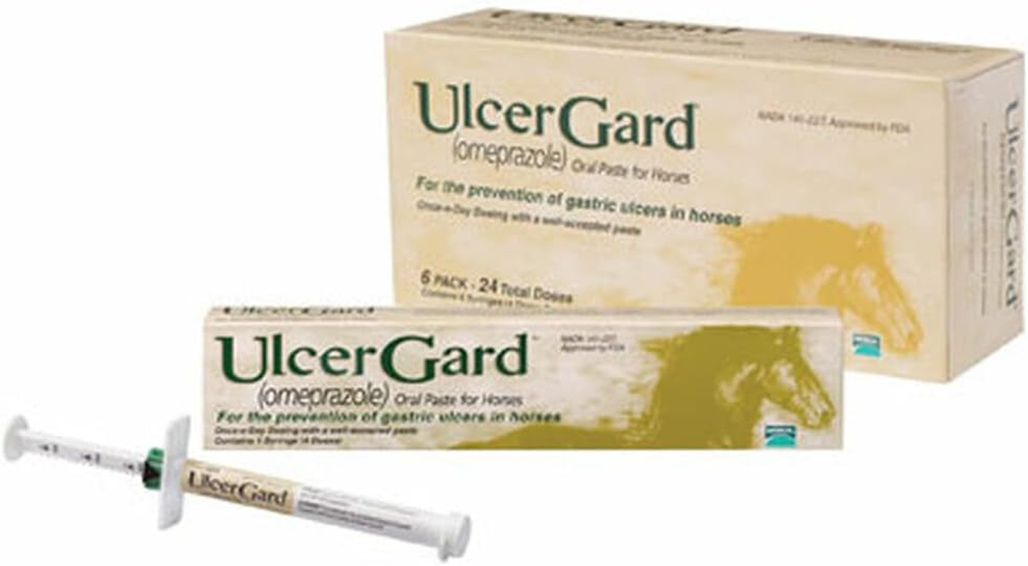 Ulcergard – 6 Syringes for Equine Ulcer Relief, 4 Doses Each