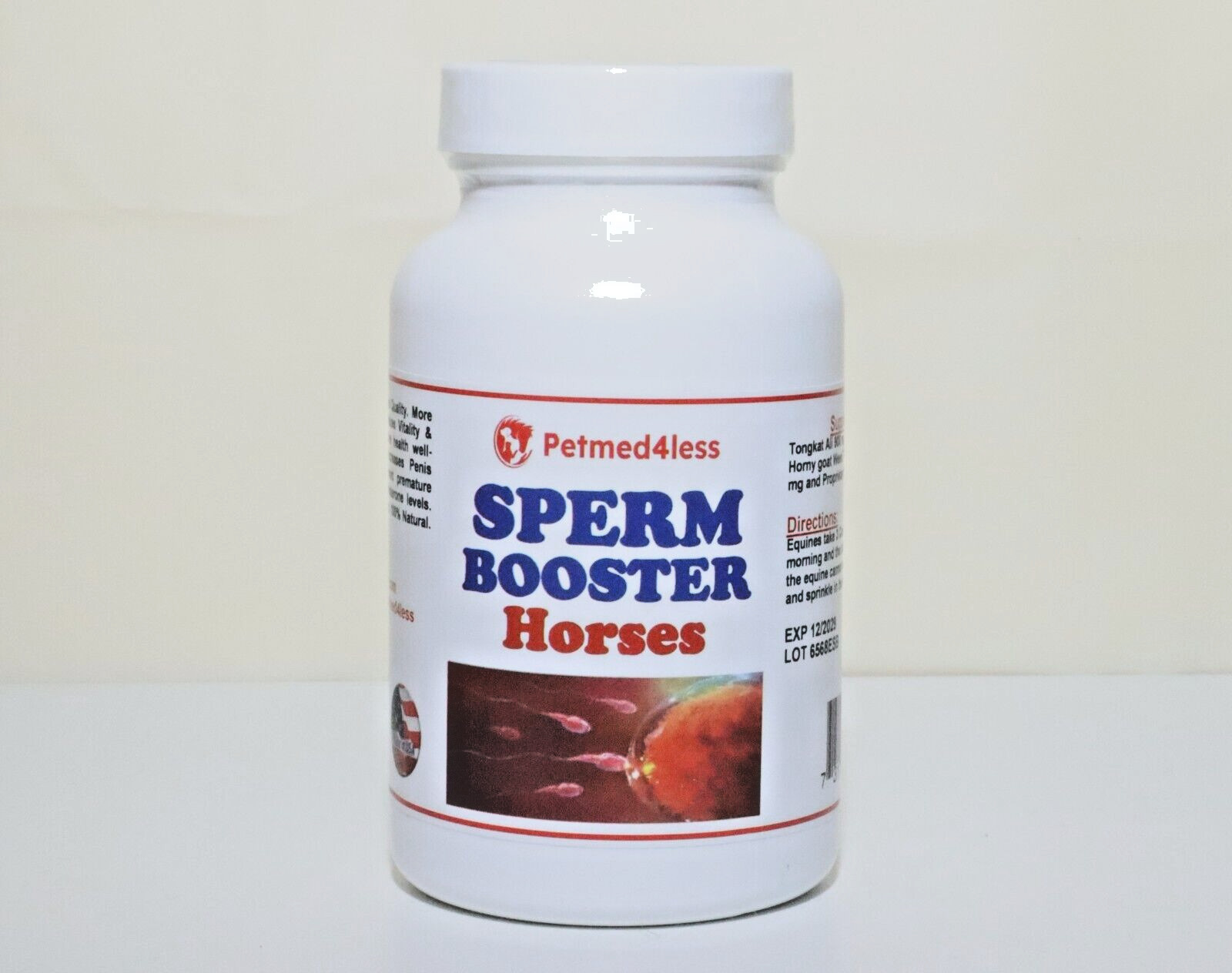 CABALLO SEMENTAL FERTILIDAD – INCREMENTA ESPERMA – CABALLO, VICUÑA, ALPACA