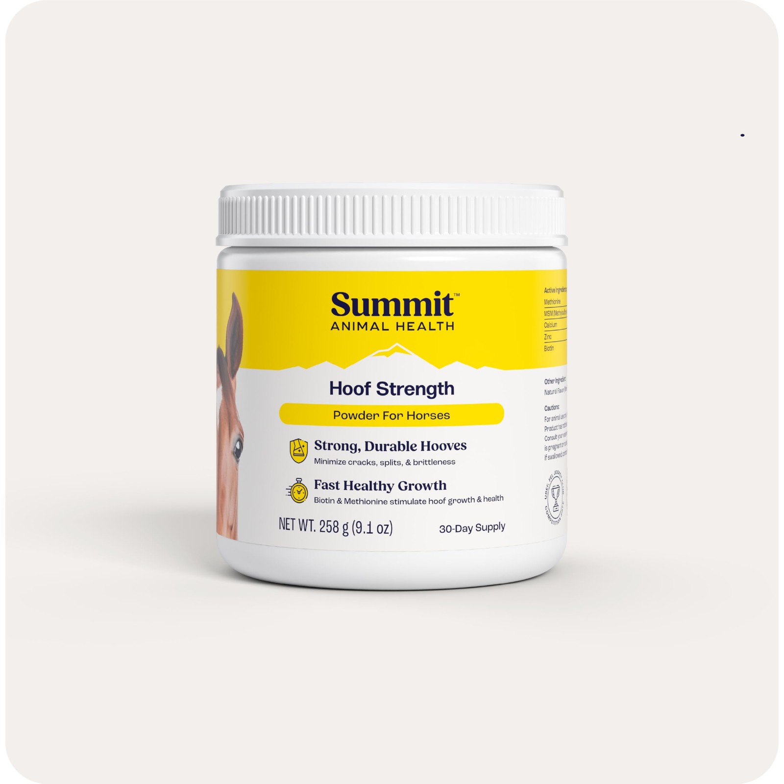 Summit Equine Hoof Strength Powder for Horses, Promotes Healthy Hooves with B…