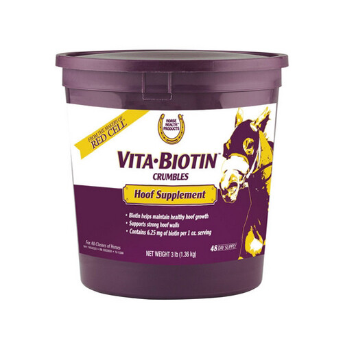 Vita Biotin Crumbles Hoof Supplement 3 Lbs