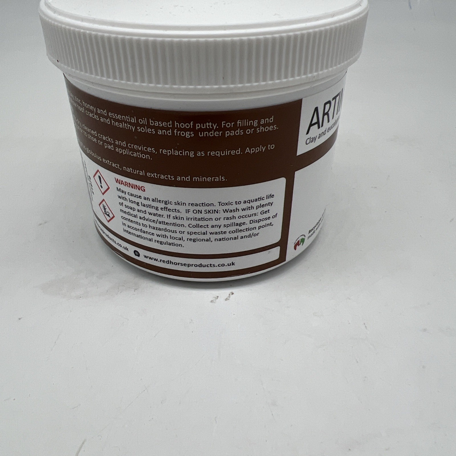 Red Horse Artimud Hoof Clay 300g – Horse Hoof Care Mud Pack NEW