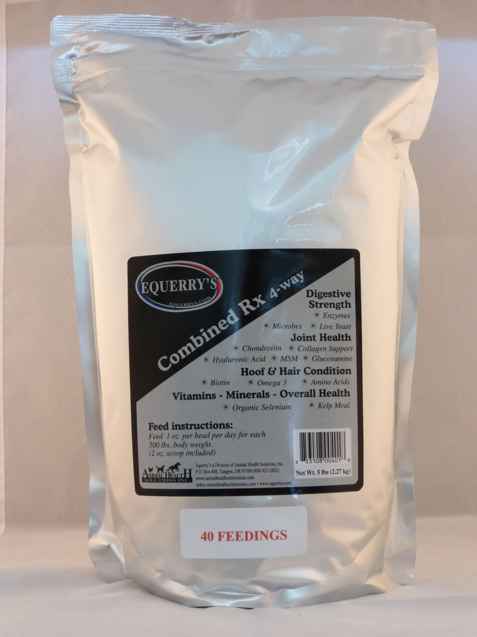 Equerry’s Combined RX 4-Way Supplement – 5 lb