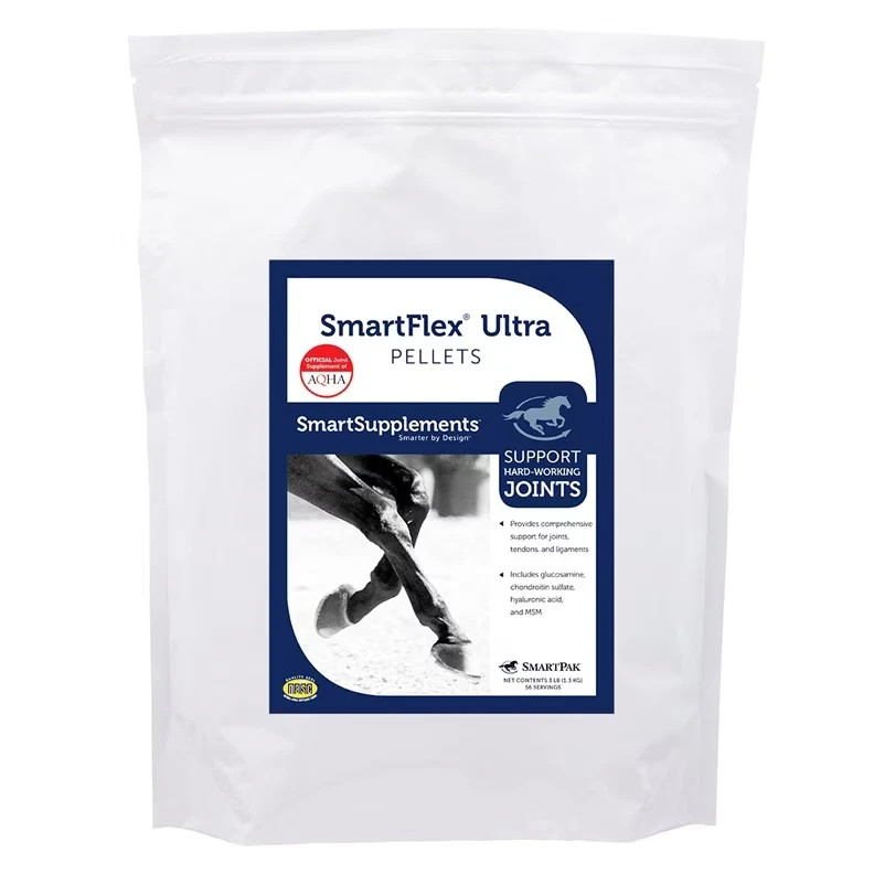 SmartFlex® Ultra Pellets 7.2 lbs / 56 doses Equine Supplement (expires Aug 2027)