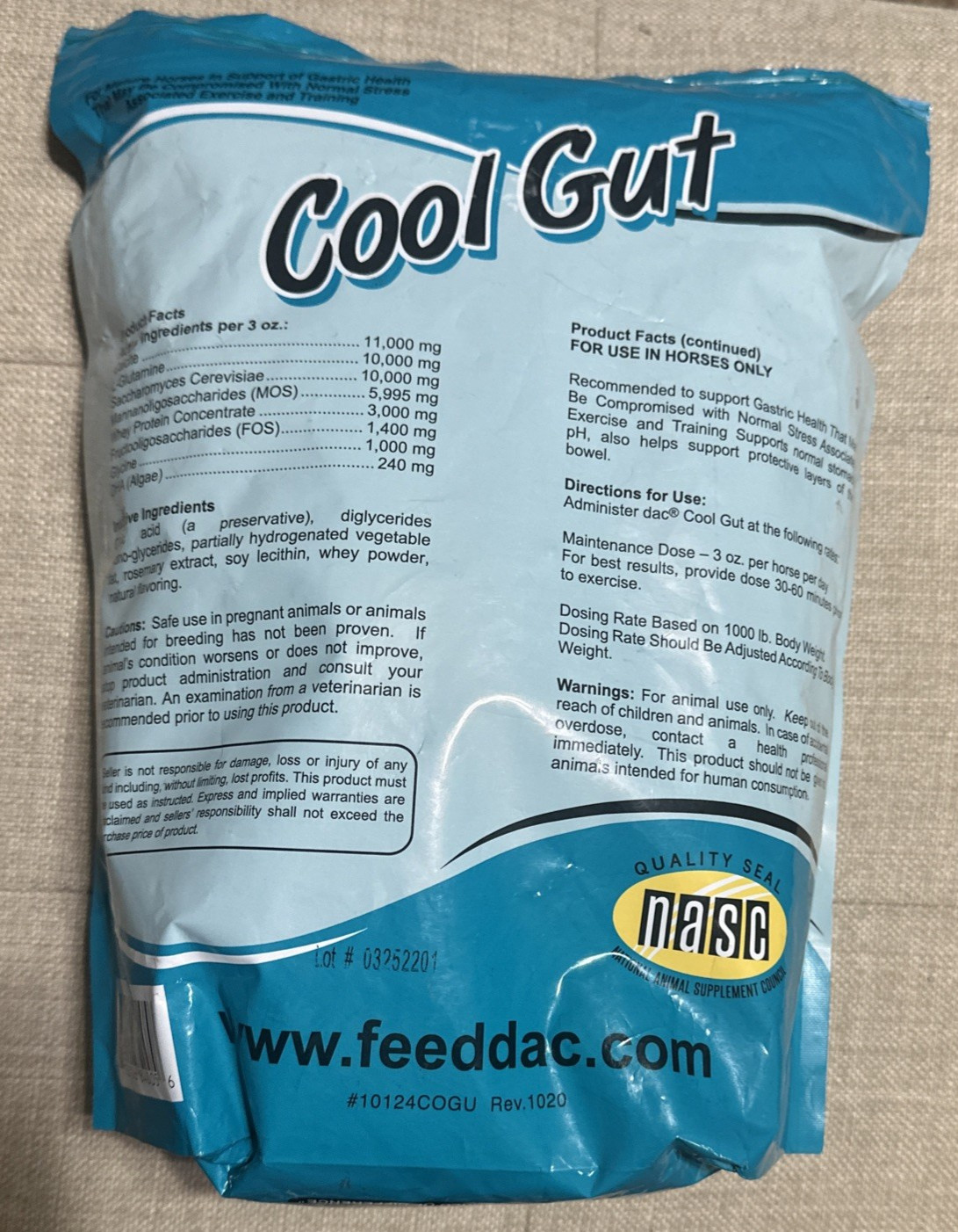 COOL GUT 5LBS
