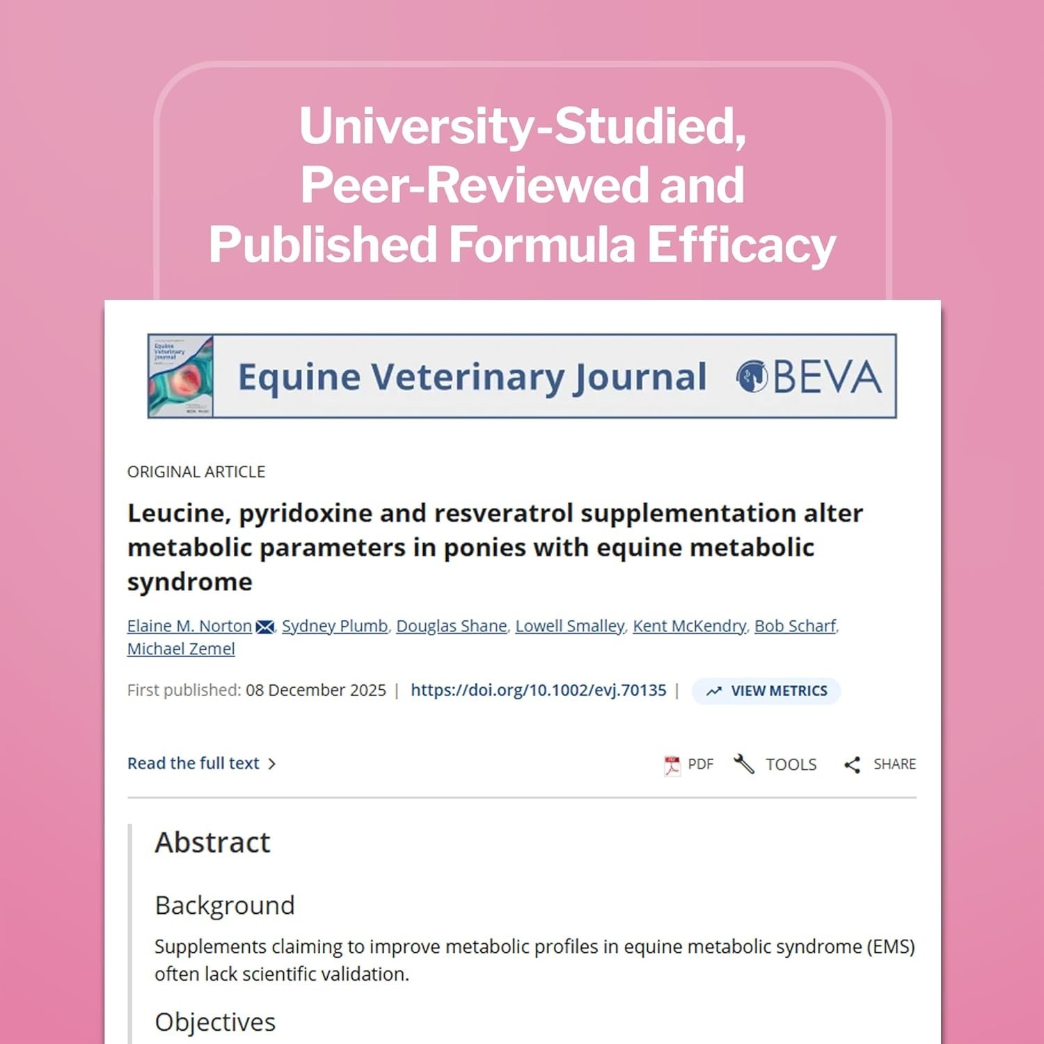 MetaStable Pellets for Horses Support for Laminitis Insulin Resistance Cushing’s