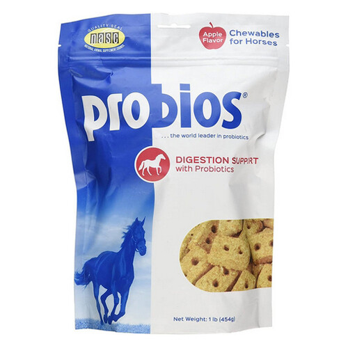 Probios Digestion Support Horse Treats 1 Lb (Apple)