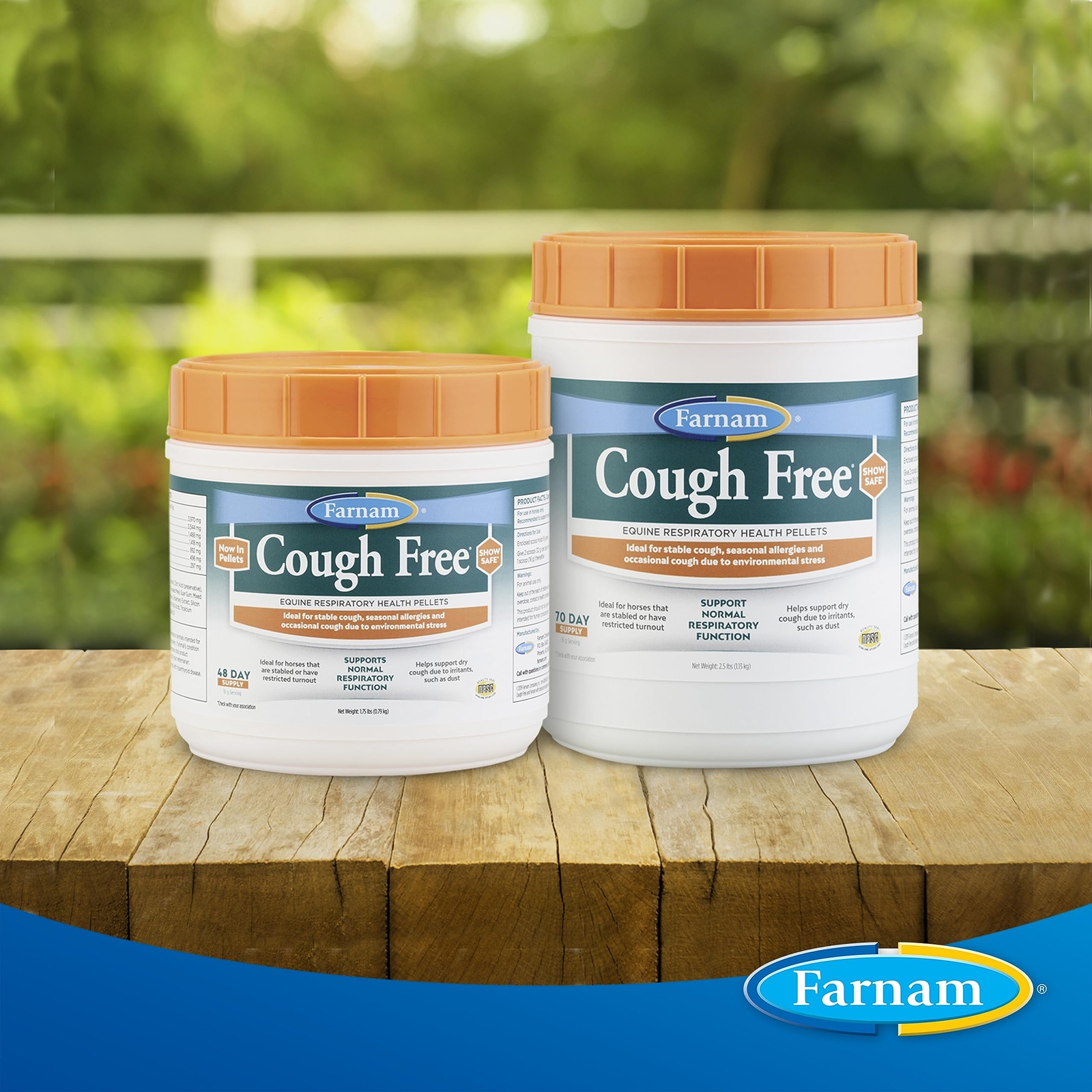 Farnam Cough Free Horse Supplement Pellets Provides Respiratory