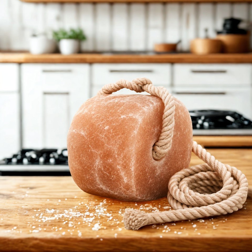 Salt Lick Himalayan Pink Salt Lick Block 5 lb For Horses Deer & Animals