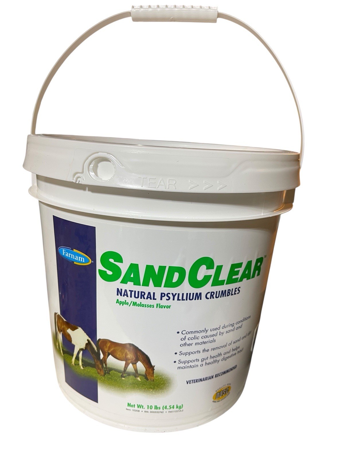 SandClear Natural Psyllium Crumbles 10 Lbs By Farnam 2025