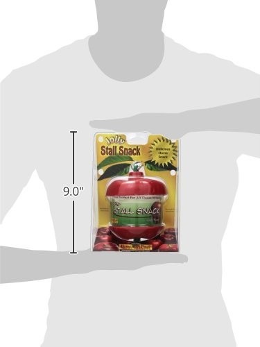 Horse Treat Holder & Refill – Apple Flavor Stall Snack for Horses, Durable & Eas