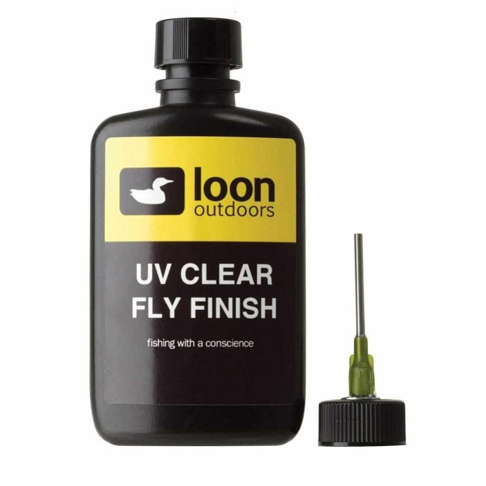 UV Clear Fly Finish Thick .5 OZ Cures Instantly with UV Light – Head Cement