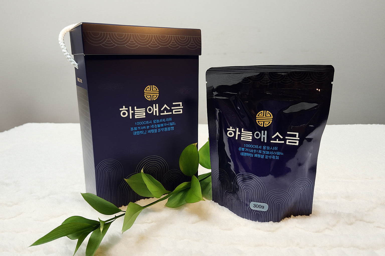Premium Korean Sea Salt Fine Grain 300g Food Grade Made in Korea