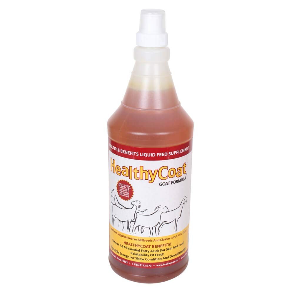 HealthyCoat Goat Formula: Quart. Skin, Coat, Body Condition, Allergies, Immun…