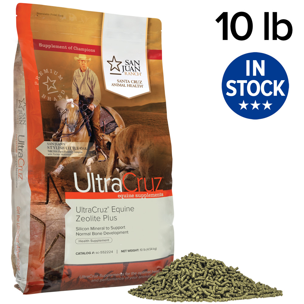 UltraCruz® Equine Zeolite Plus Supplement for Horses, 10 lb