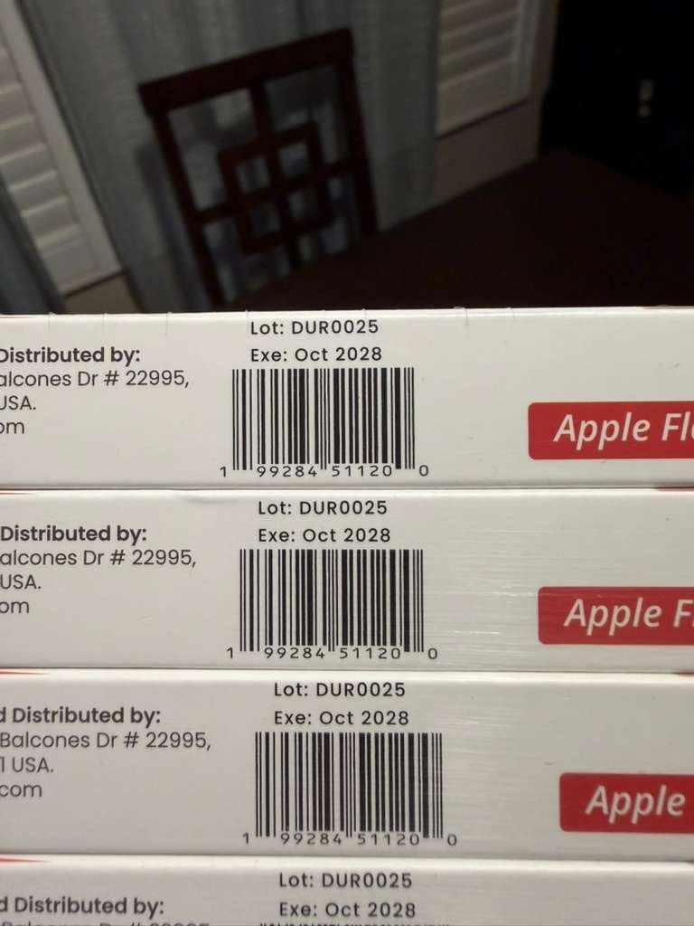 4 Pack Durvalis ermectin Paste 1.87% Apple Flavored Horse Dewormer EXP 10/2028