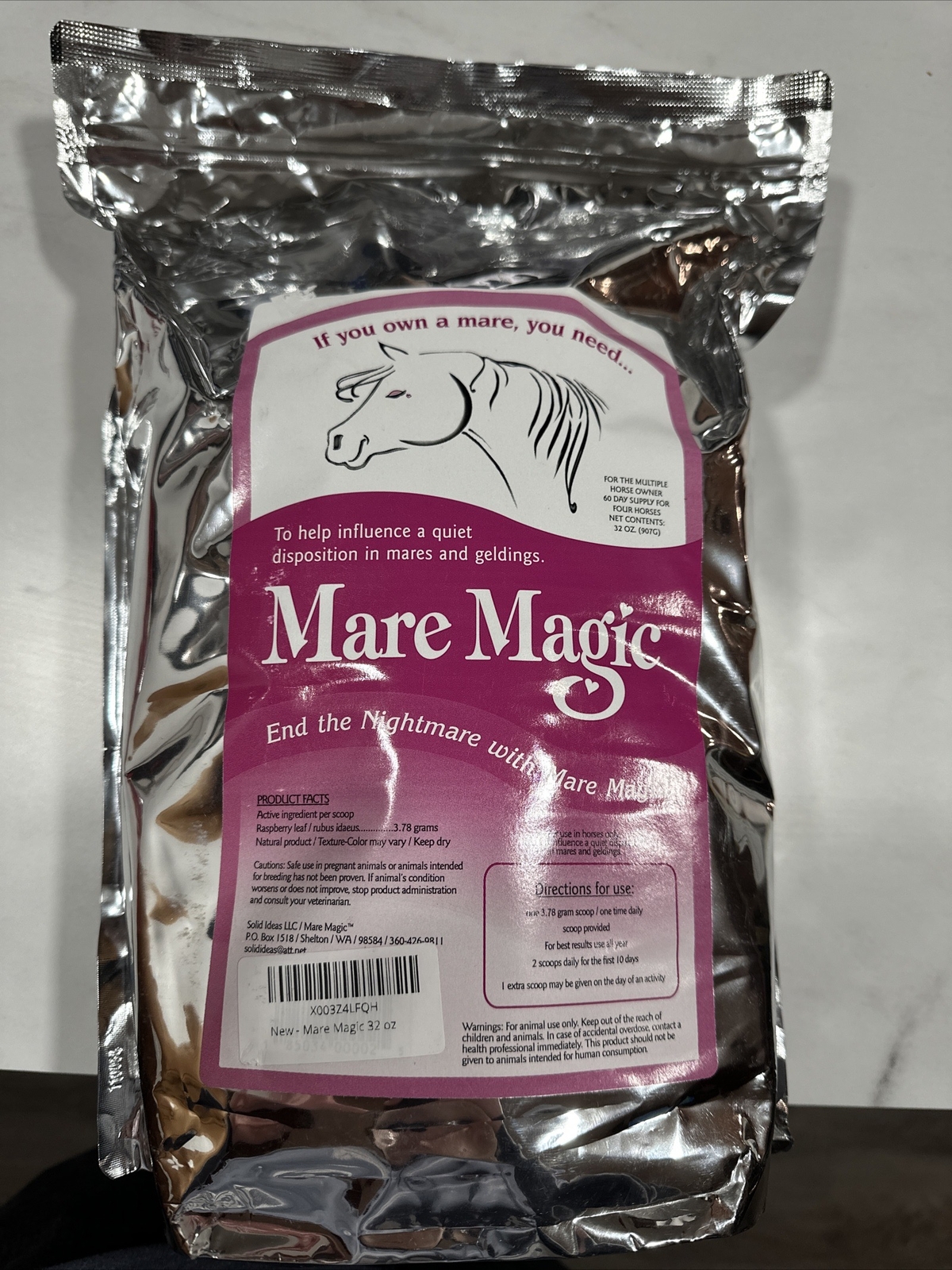 Mare Magic Calming Supplement 32 oz by Solid Ideas