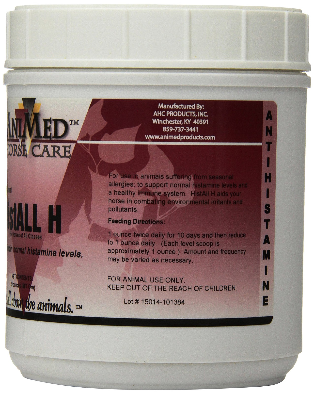 AniMed Histall-H to Support Respiratory Health in 20-Ounce, VITSUPPLEM