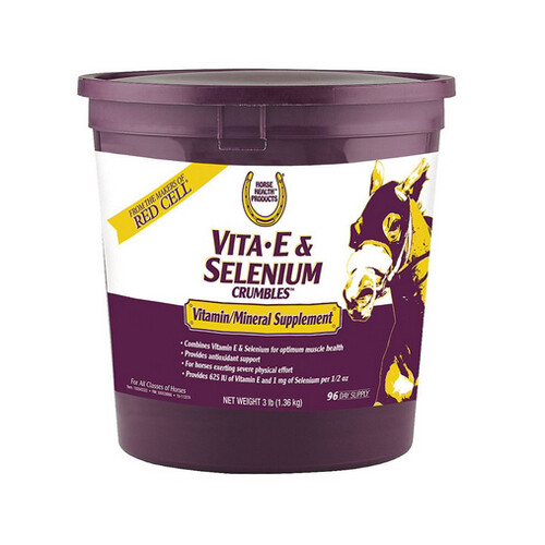 Vita E & Selenium Crumbles Horse Supplement 3 Lbs