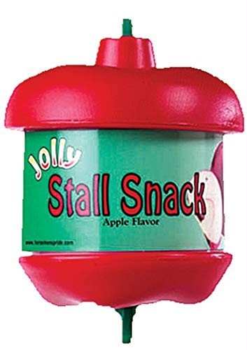 Horse Treat Holder & Refill – Apple Flavor Stall Snack for Horses, Durable & Eas
