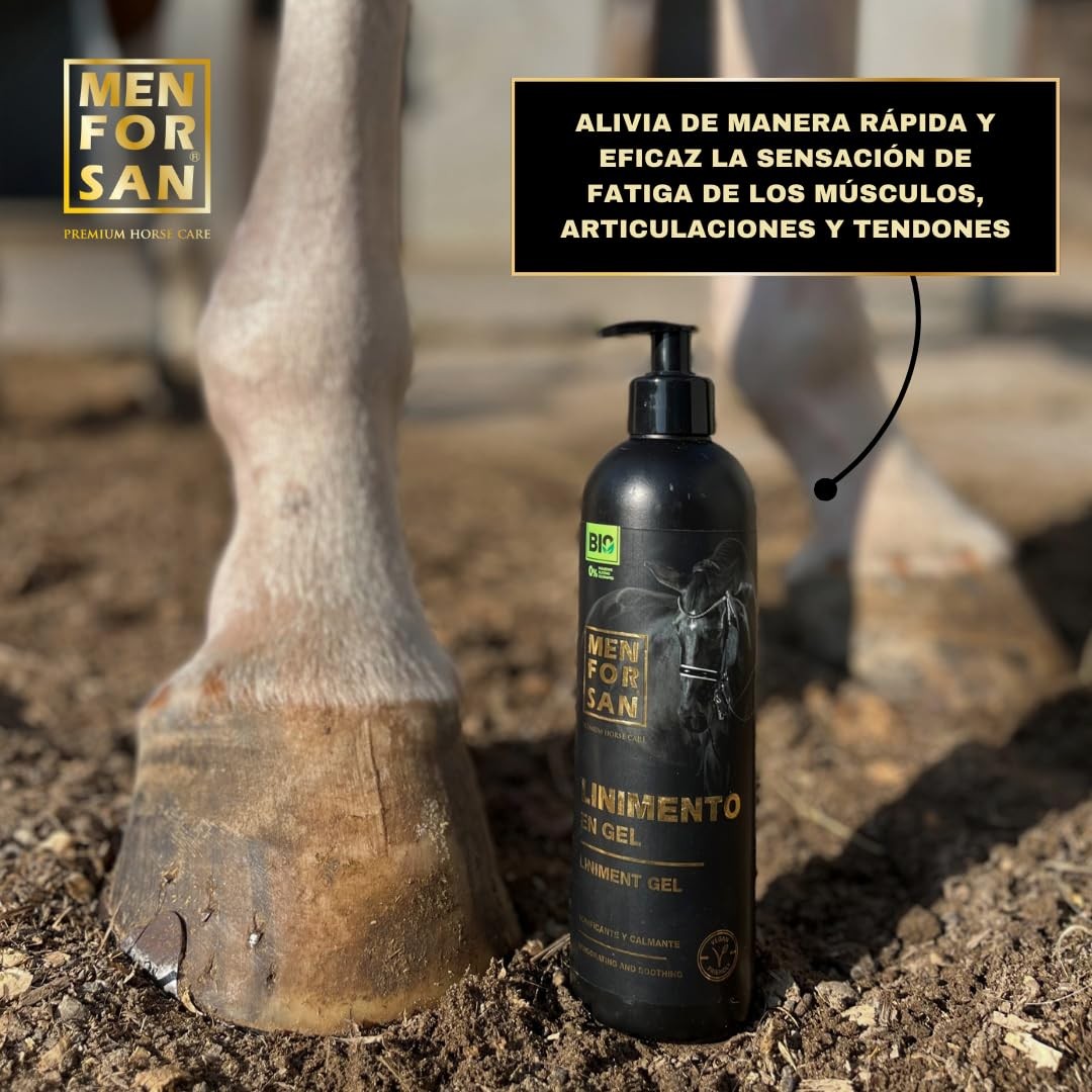 GelLiniment for Horses, 500ml | Soothes and Stimulates Muscles | Vegan…