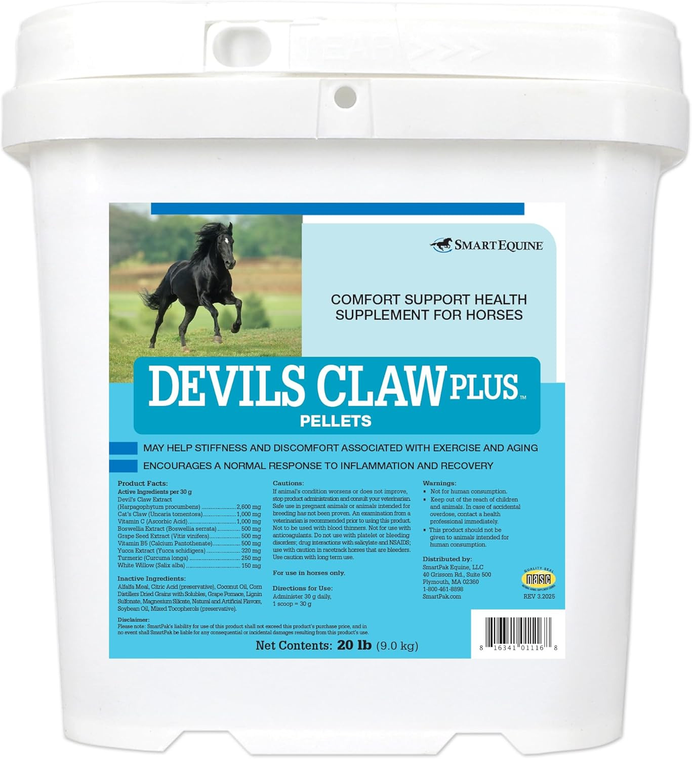 | Devil’S Claw plus Pellets | Horse Joint Supplement with Yucca for Horses | Sup