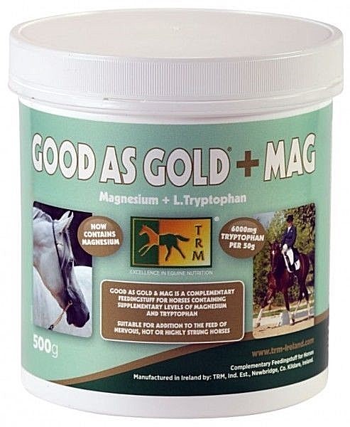 Good Ass Gold mit Magnesium Zusatzfutter f Pferde Thryptophan