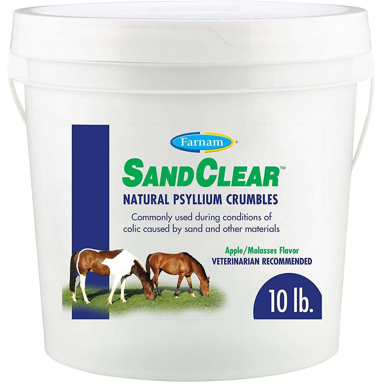 Farnam SandClear Natural Psyllium Crumbles for Horses 10 lbs.