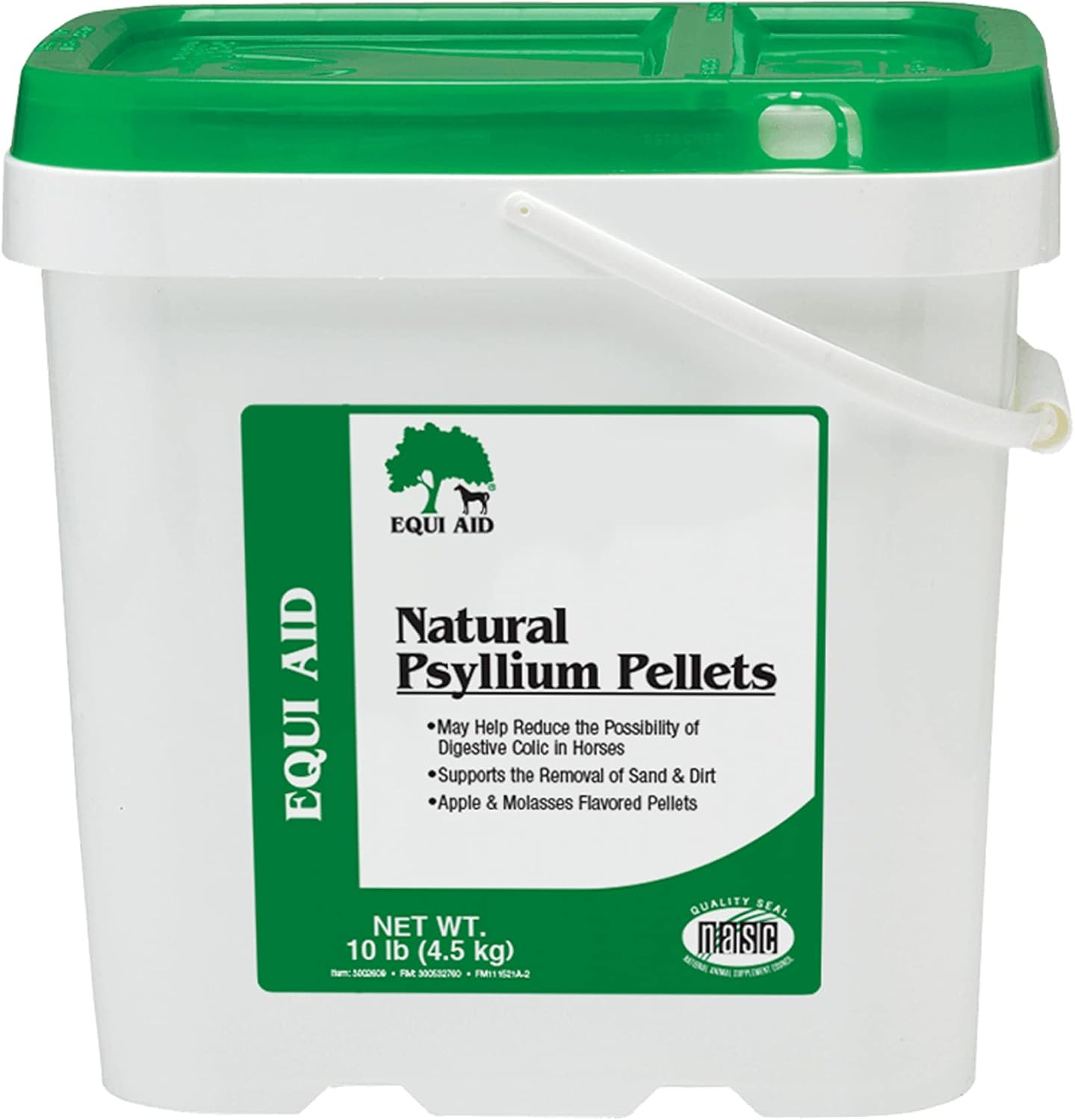 Equi Aid Natural Horse Psyllium Pellets, Supports Removal of Sand & Dirt from Ve