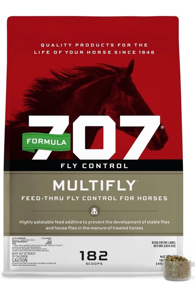 Multifly Feed-Thru Fly Control Pellets for Horses – Palatable & Safe Fly Populat