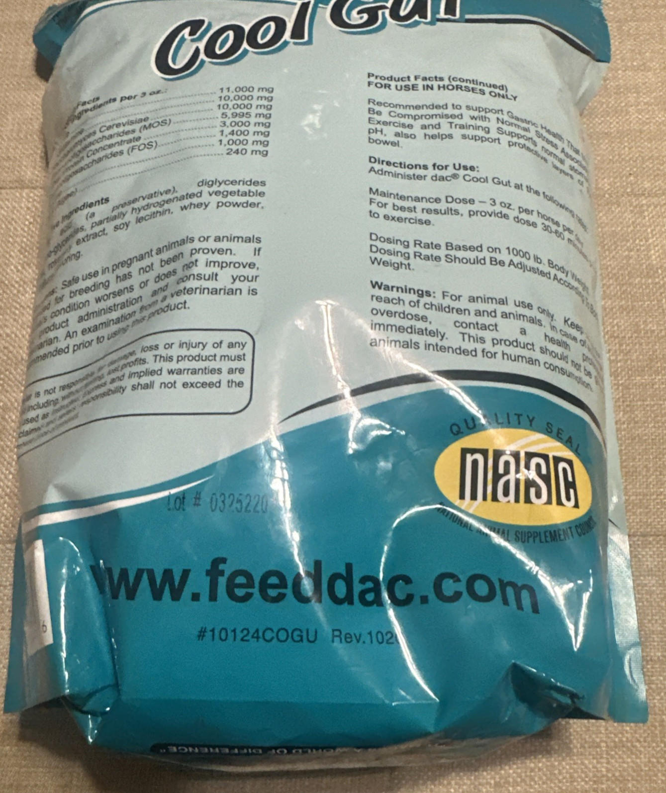COOL GUT 5LBS