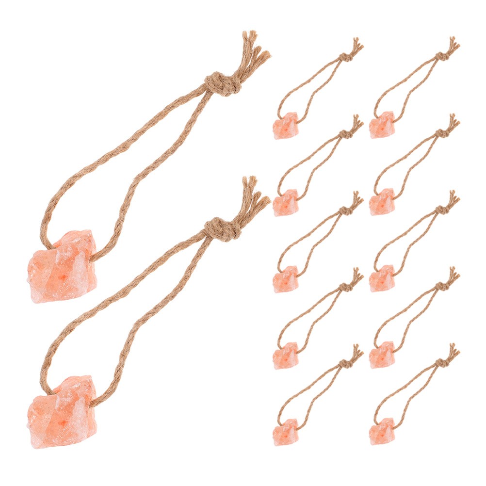 12 Pcs Mineral Salt for Rabbit Block Lick Brick Hanging Livestock Blocks