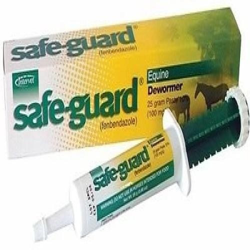 Safe-guard Equine Paste 10% Fenbendazole Horse Wormer Control Lungworm Stomac…